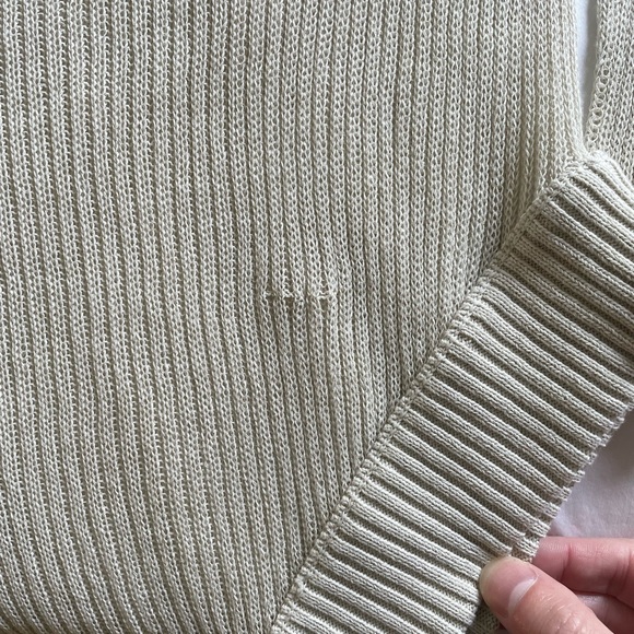 Rick Owens Membrane Banana Sweater in “Oyster” - Picture 14 of 16